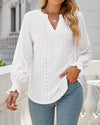 LYDIA | ELEGANT V-NECK BLOUSE