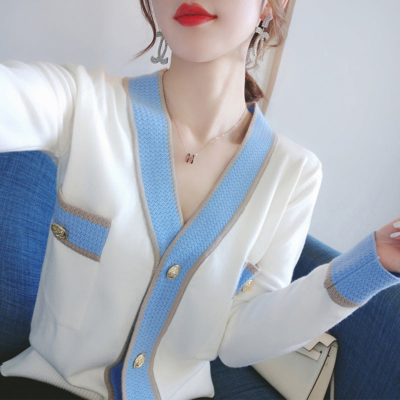 Little Fragrant Knit Cardigan Jacket Top