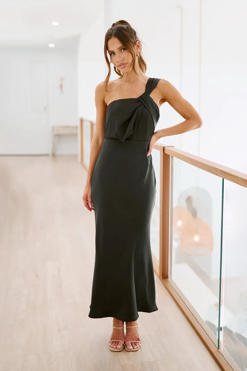 Greta Maxi Dress - Black