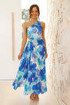 Laken Maxi Dress - Blue Floral