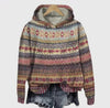 Retro Hoodie Sweater Coat