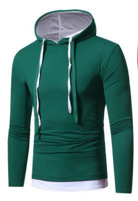 Men Hooded T Shirt