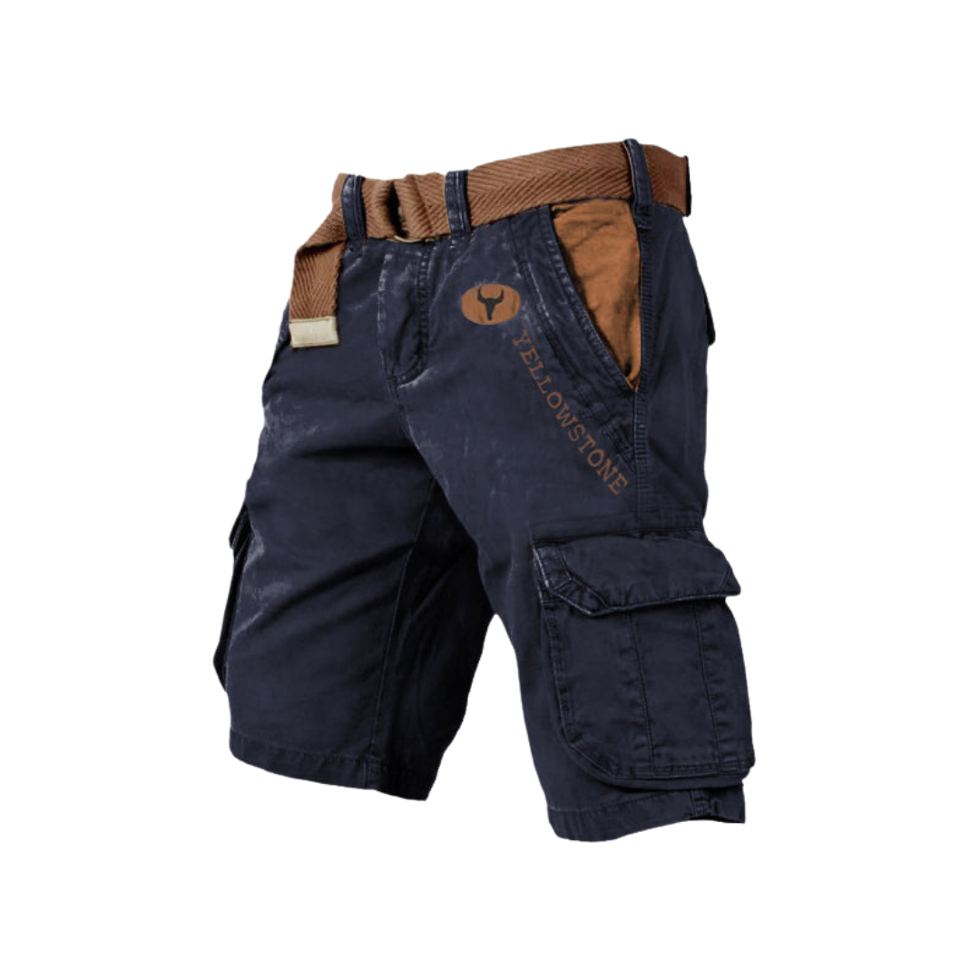 Patrick - Denim Cargo Shorts