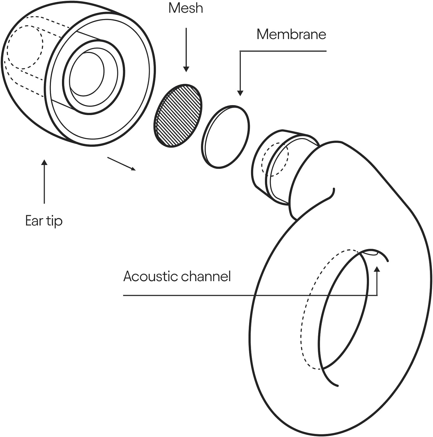 Loop Experience Ear Plugs- 18dB Noise Cancelling