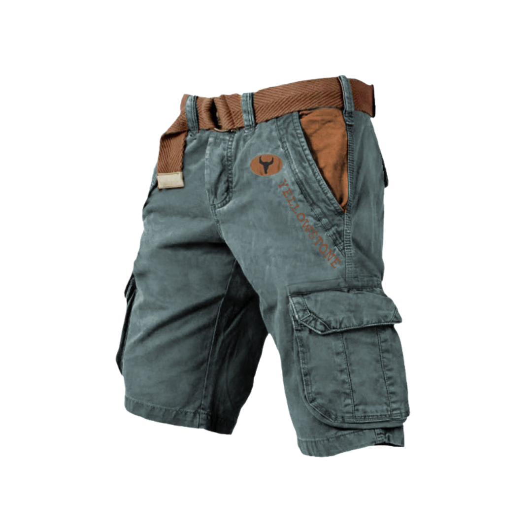 Patrick - Denim Cargo Shorts