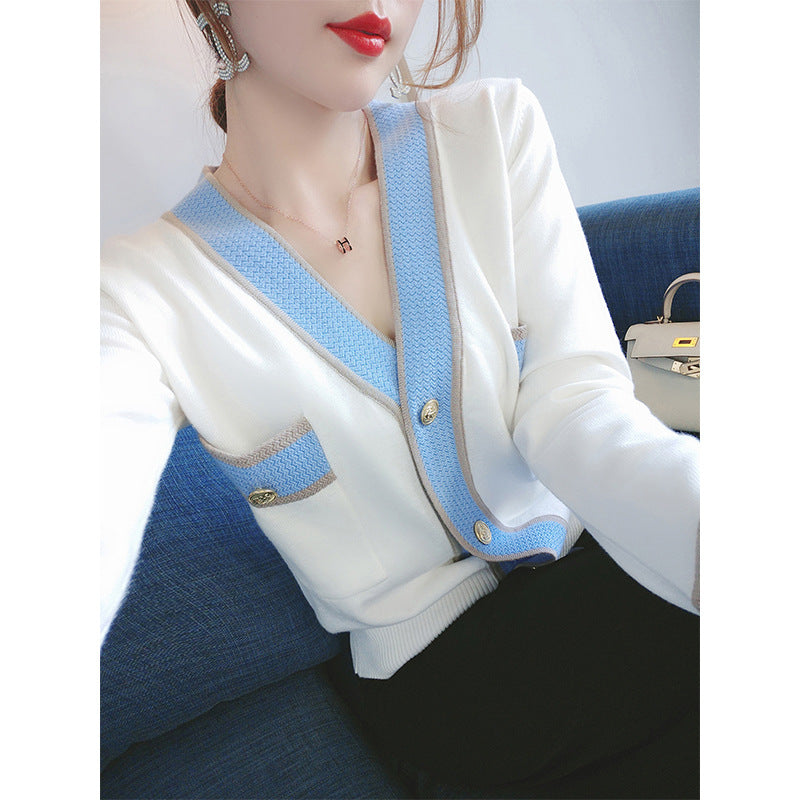 Little Fragrant Knit Cardigan Jacket Top