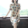 Ladies silk dress