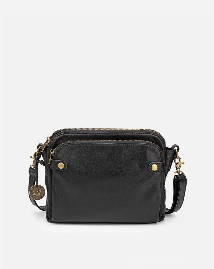 3-Layer Leather® - Leren crossbody schoudertas