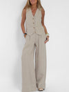 The Cotton Comfort Vest & Pants Leisure Suit