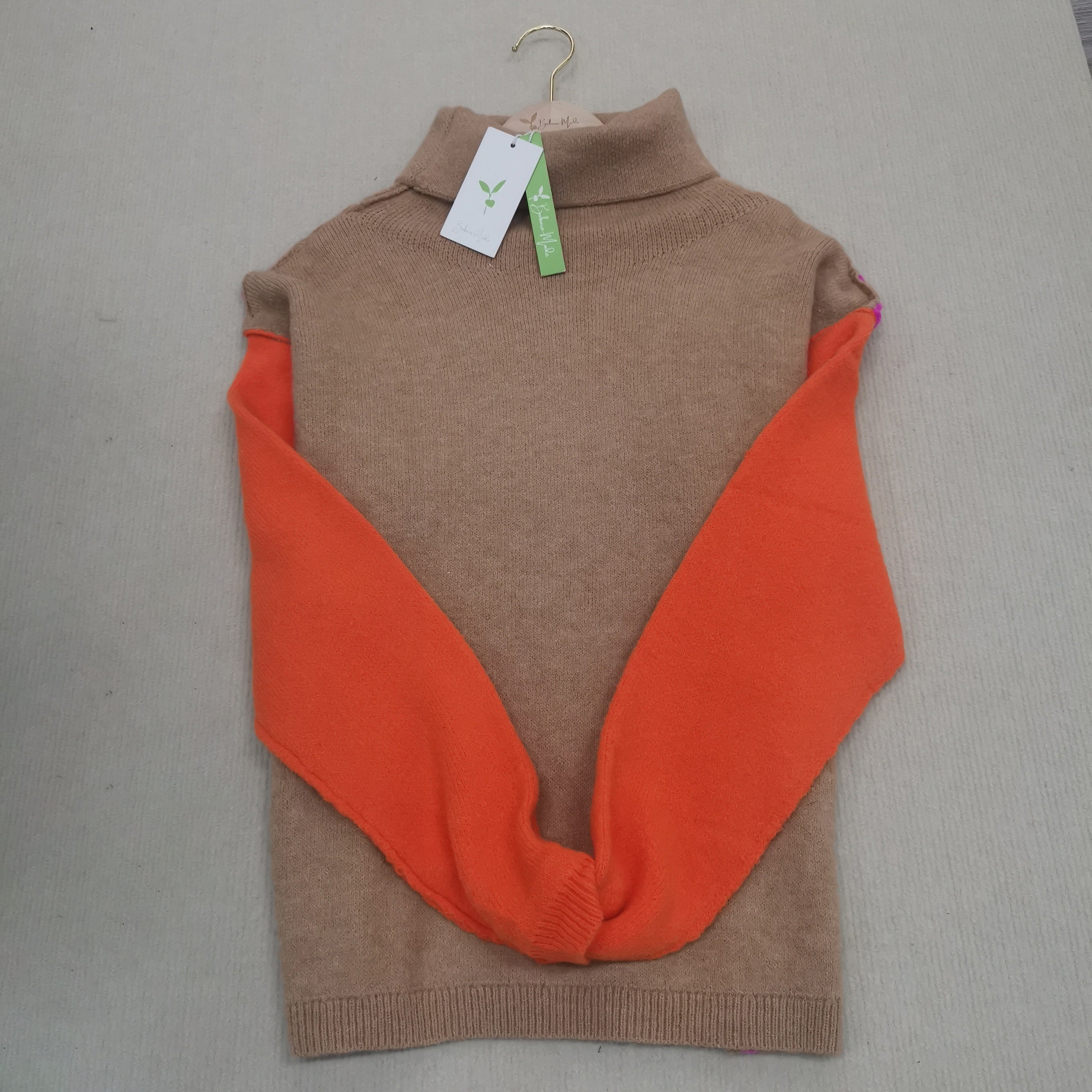 HerbstTrend® - Atemberaubender Color Block Pullover