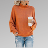 GAIL | HIGH NECK KNITTED SWEATER