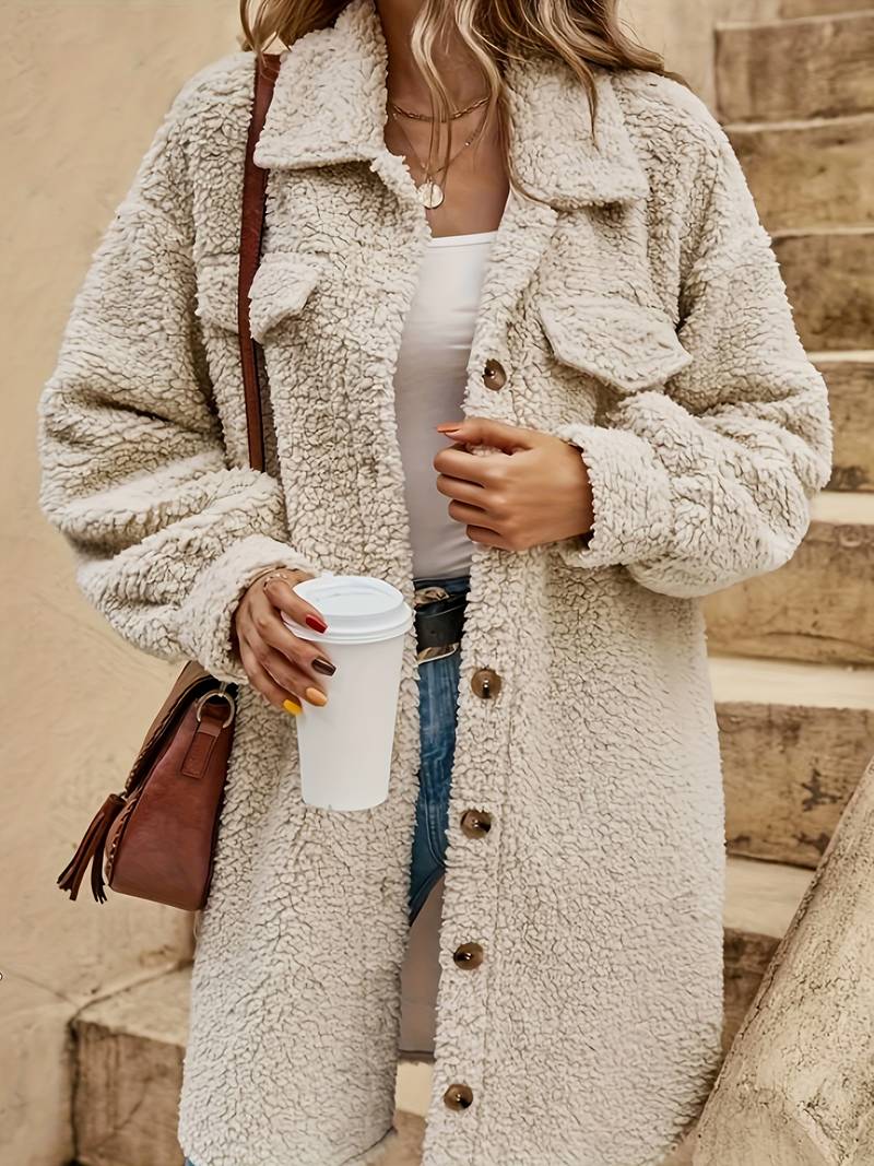 HAZEL | TEDDY COAT FOR WOMEN