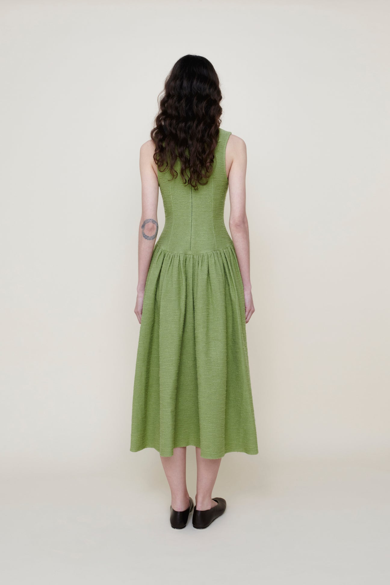 The Kate Dress in Apple Green