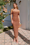 Kylie Maxi Dress - Chocolate