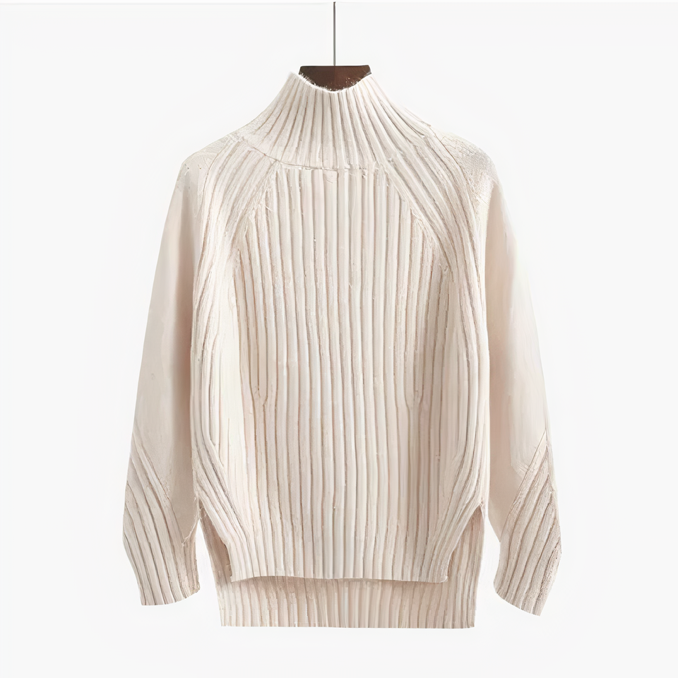 CLARA | KNITTED TURTLENECK SWEATER