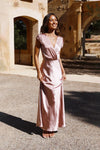 Selma Maxi Dress - Dusty Pink