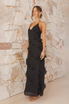 Sophia Maxi Dress - Black