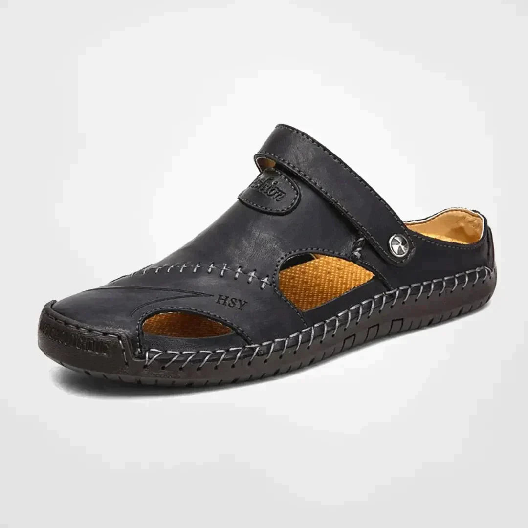 STEFAN | ORTHOPEDIC LEATHER SANDALS