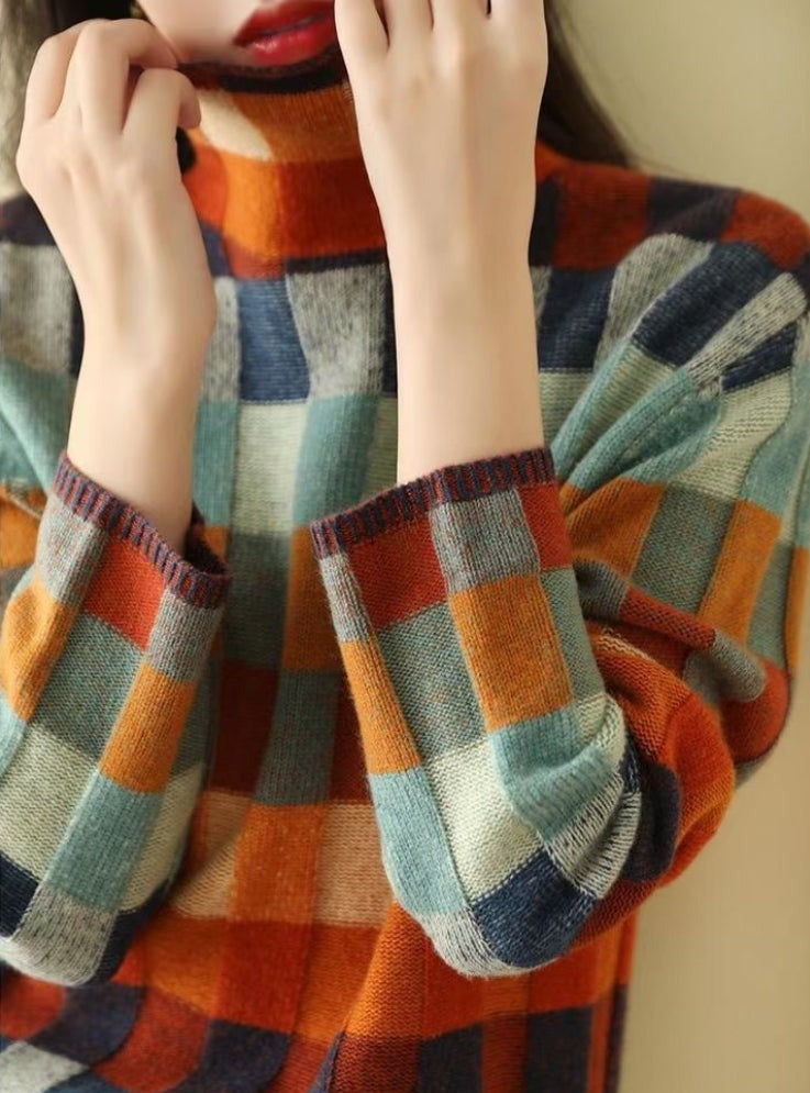 AGATHA | COLORFUL CASHMERE SWEATER