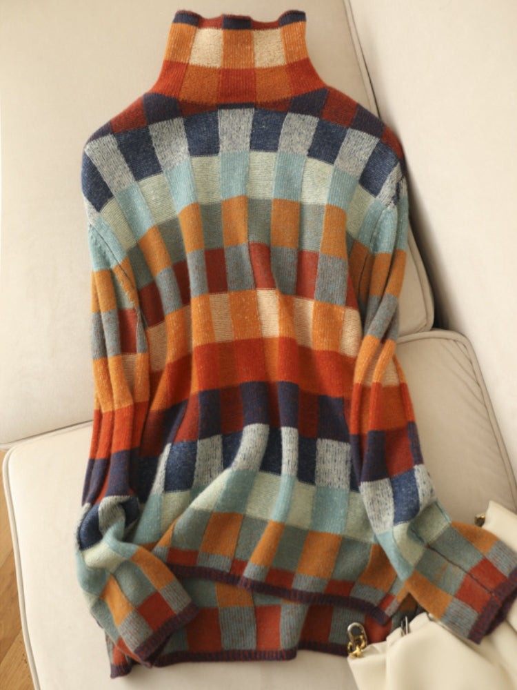 AGATHA | COLORFUL CASHMERE SWEATER