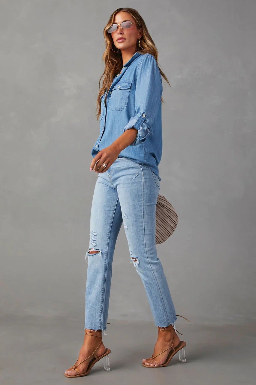 Ashley Denim Shirt