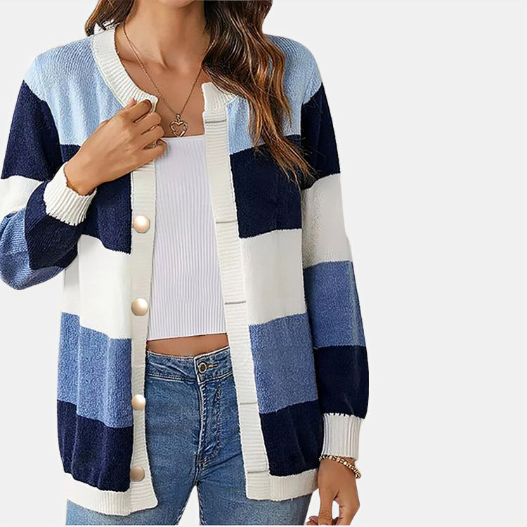 MADONNA | STYLISH STRIPE CARDIGAN