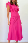 Stassie Midi Dress - Pink