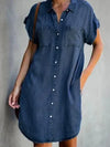 Denim Shirt Dress