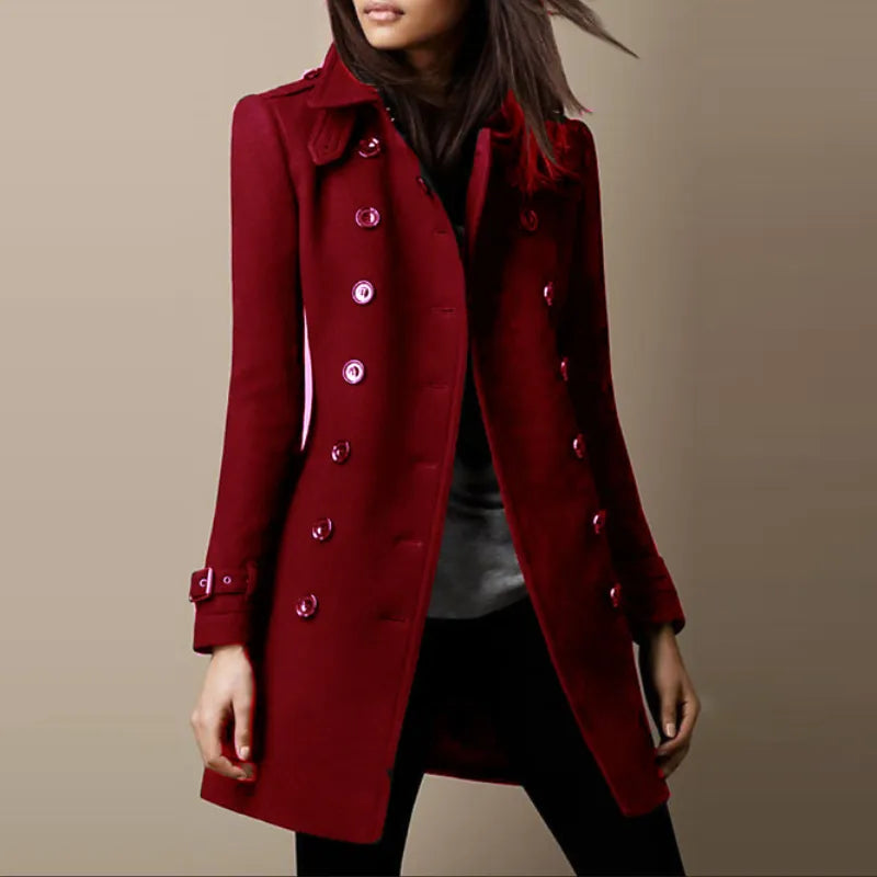 Elegant Autumn Vintage Coat for Women