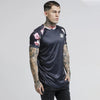 Sik SIlk T Shirt Men Summer Brand Male T-shirts 2023 Homme Silk Silk Tshirt Casual Fashion Siksilk Man Clothing