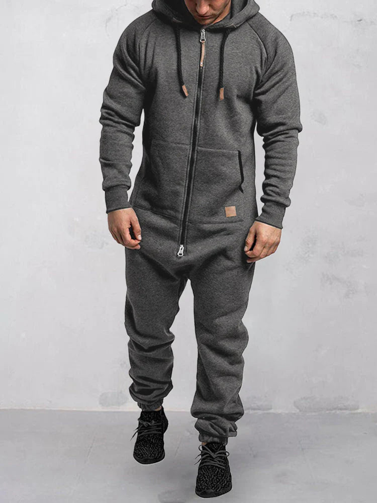 KARO | HOODED OVERALLS