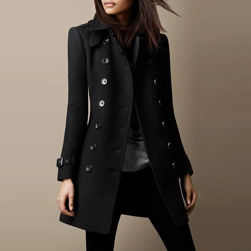 Elegant Autumn Vintage Coat for Women