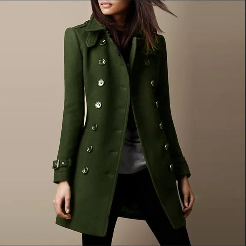 Elegant Autumn Vintage Coat for Women