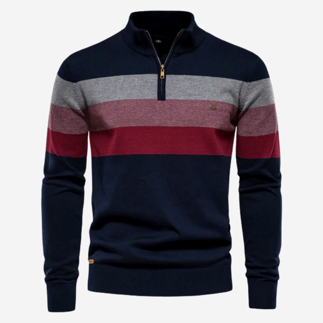 RICHARD | MEN'S HALF-ZIP SWEATER