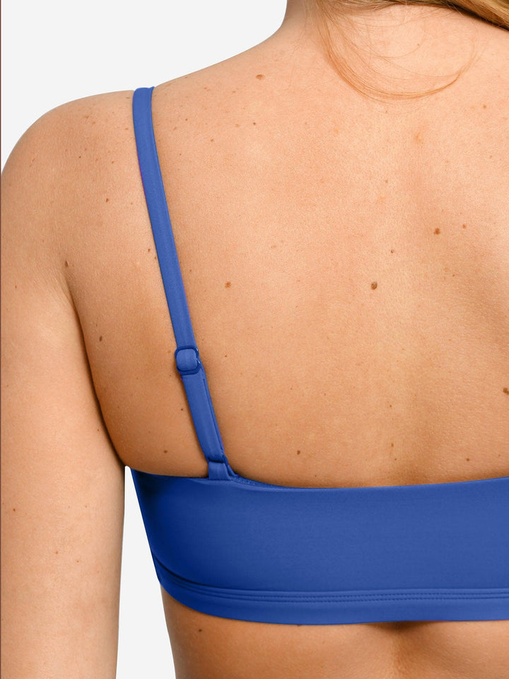 Shapewear Bust-Enhancing Draped Bikini Top