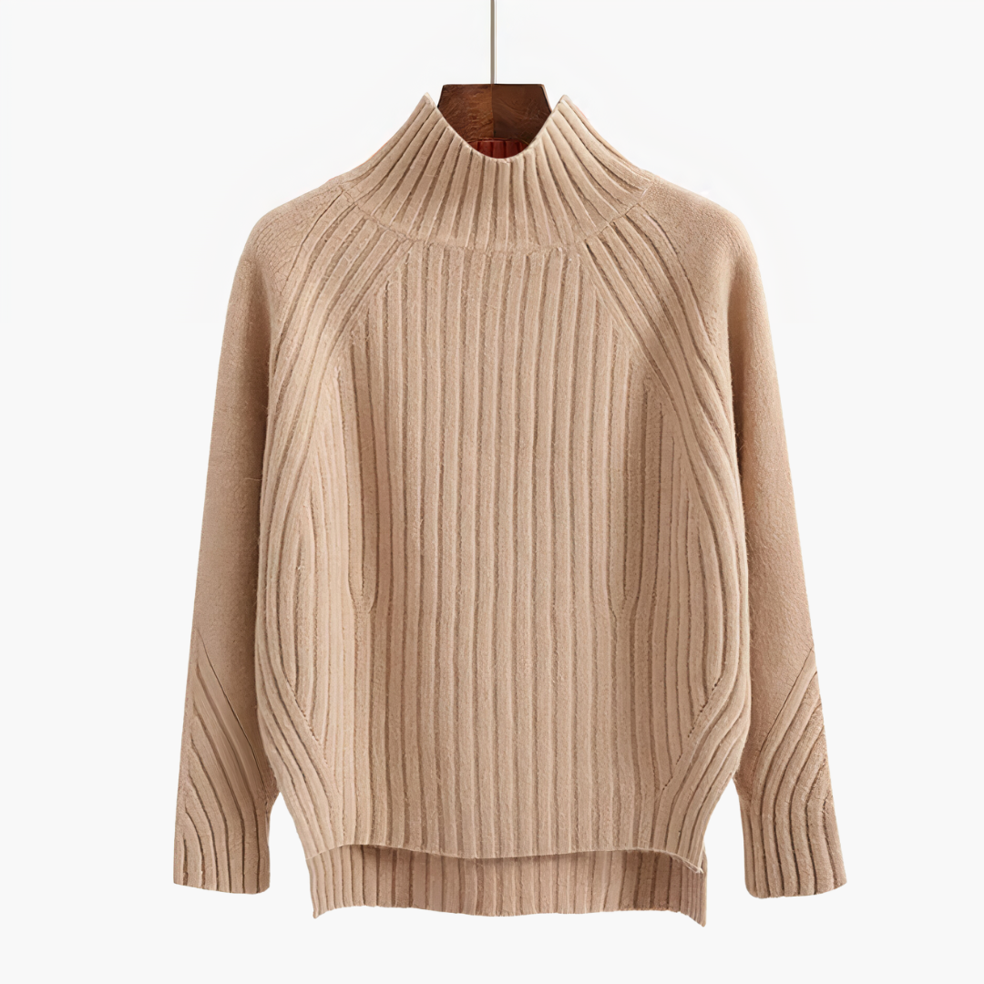 CLARA | KNITTED TURTLENECK SWEATER