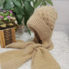 Squirrel-velvet Knitting Needle Woven Women's Warm Internet Famous Hat