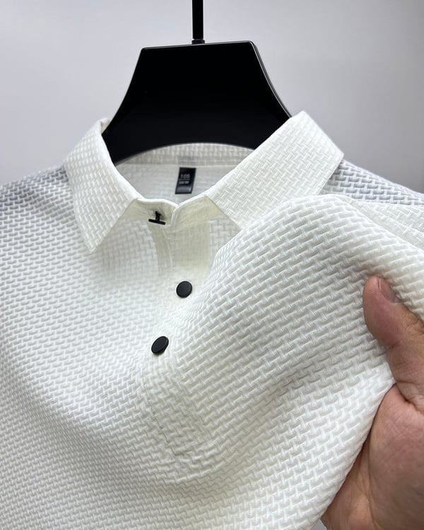 PRESTIGIO | MESH POLO SHIRT (Anti-Wrinkle)