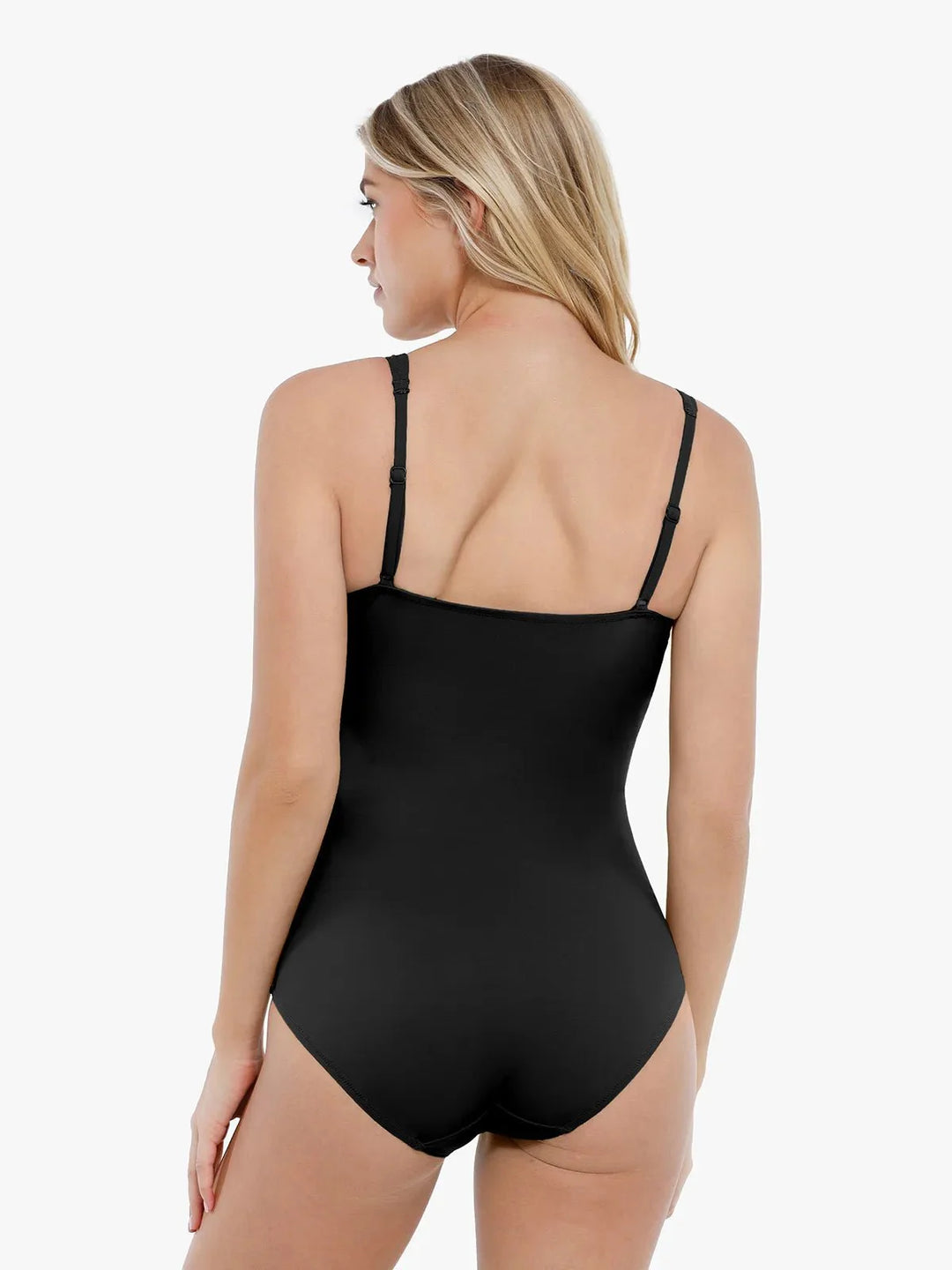 Shapewear Twist Front Ruched Sculpting Swimsuit