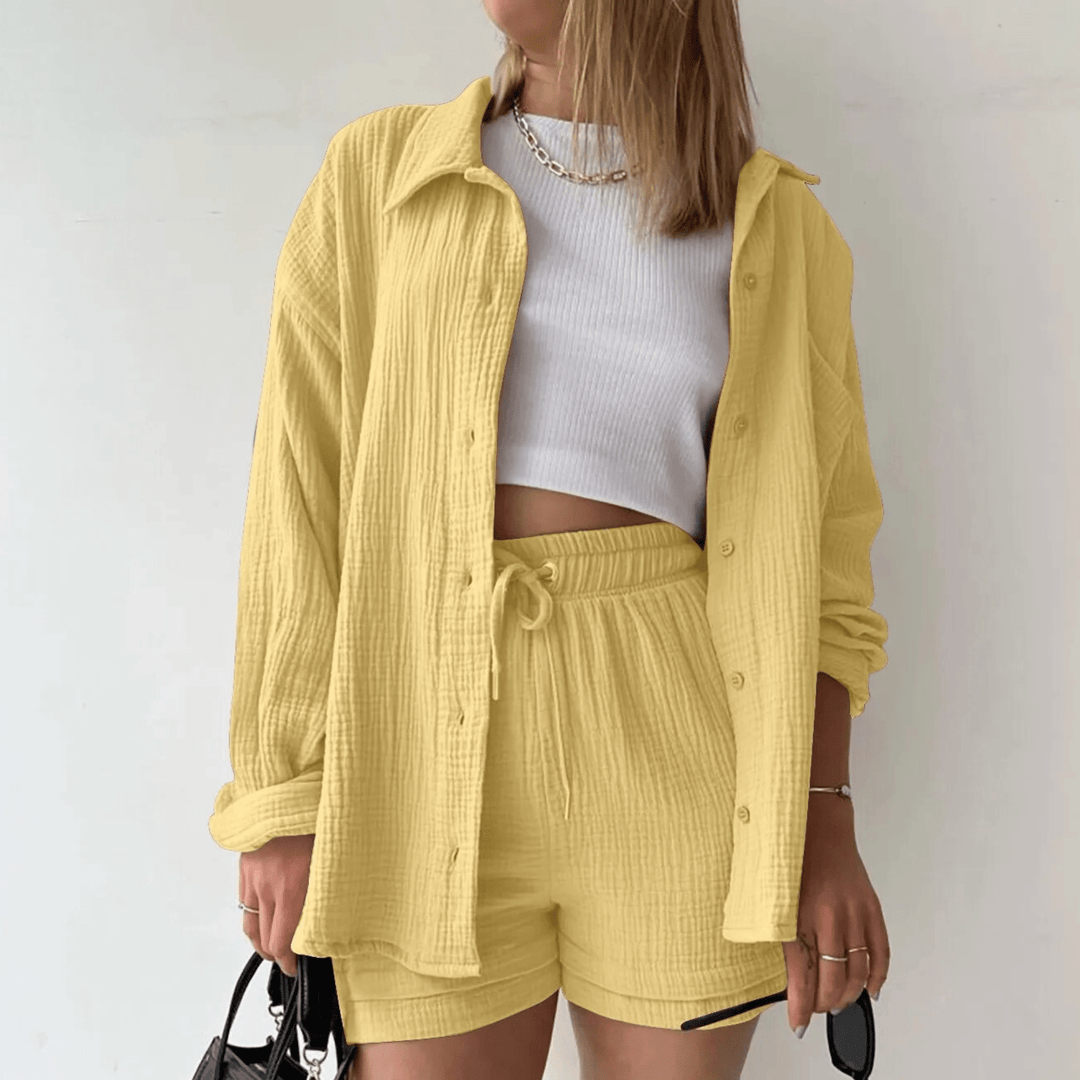 Coastal Dune Two‑Piece Set