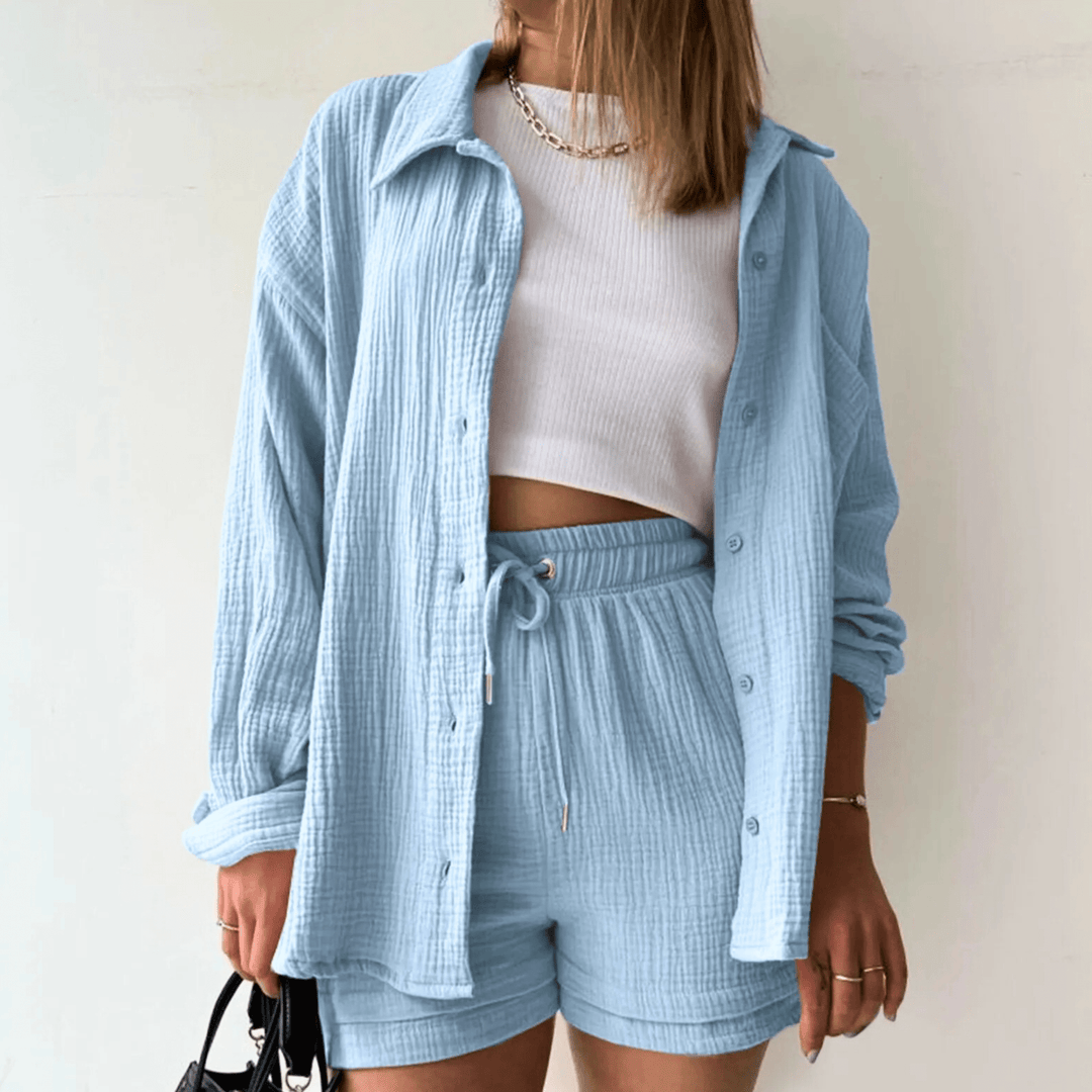 Coastal Dune Two‑Piece Set