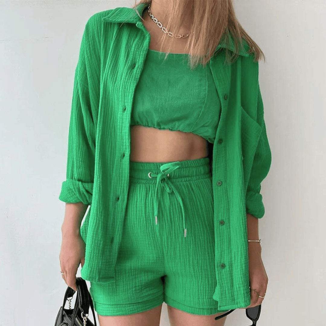 Coastal Dune Two‑Piece Set