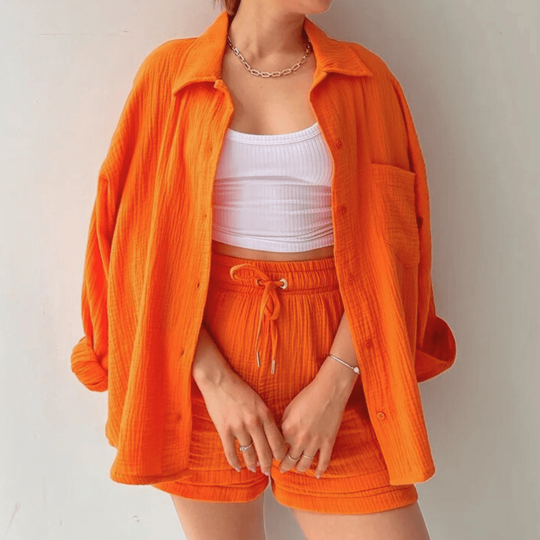 Coastal Dune Two‑Piece Set