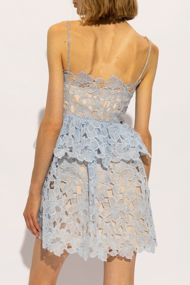 Ophelia Lace Tiered Cami Mini Dress