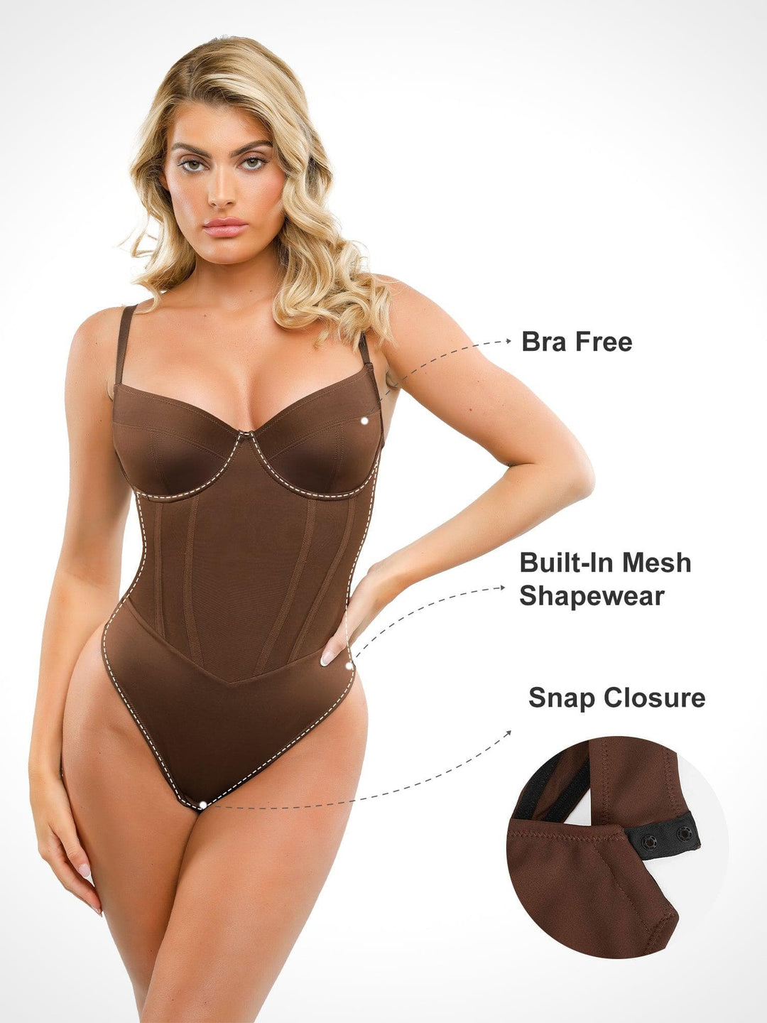 Shapewear Hourglass Corset Maxi Dress or Thong Bodysuit