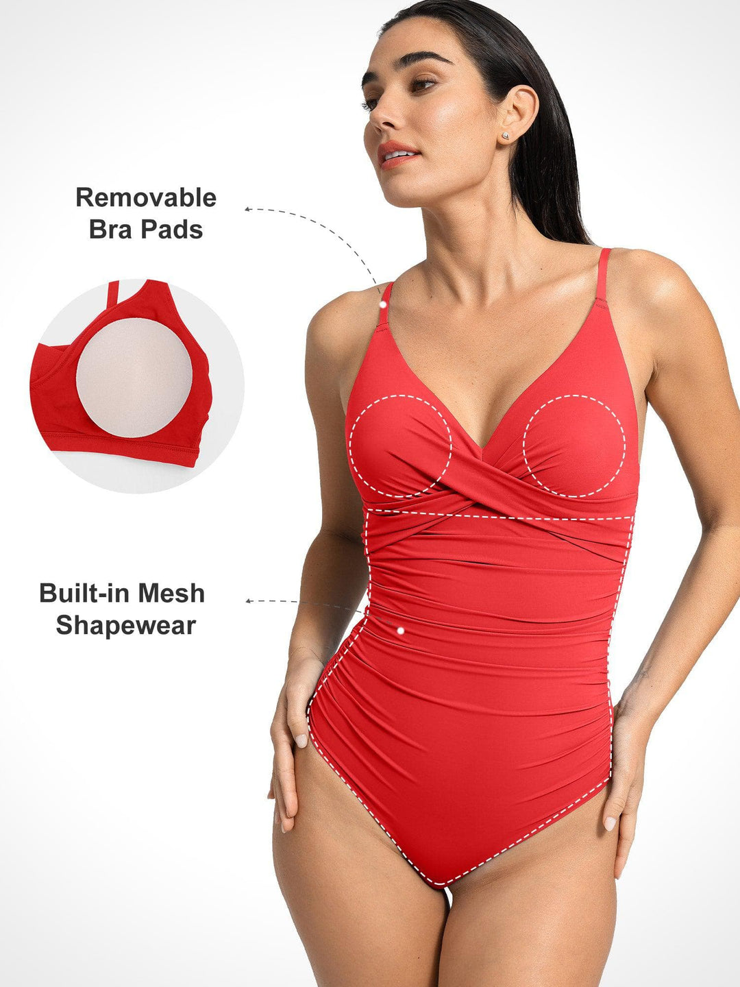 Shapewear Body-Sculpting Swimsuits