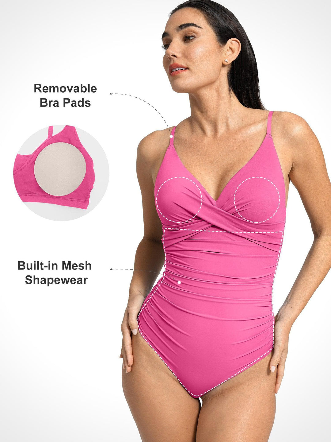 Shapewear Body-Sculpting Swimsuits