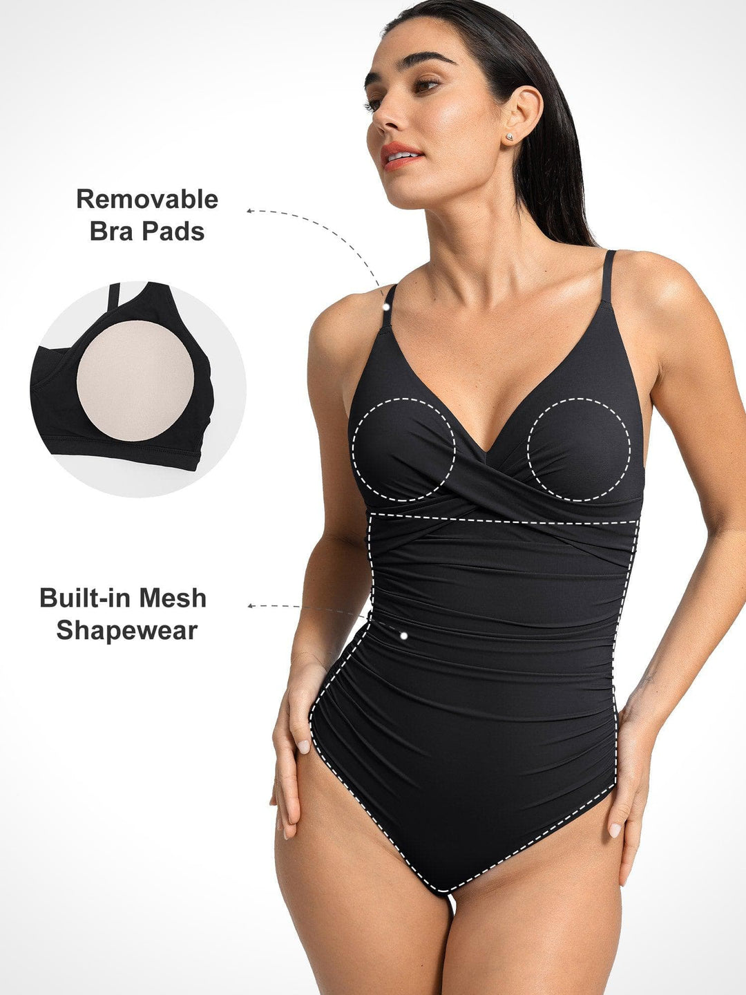 Shapewear Body-Sculpting Swimsuits