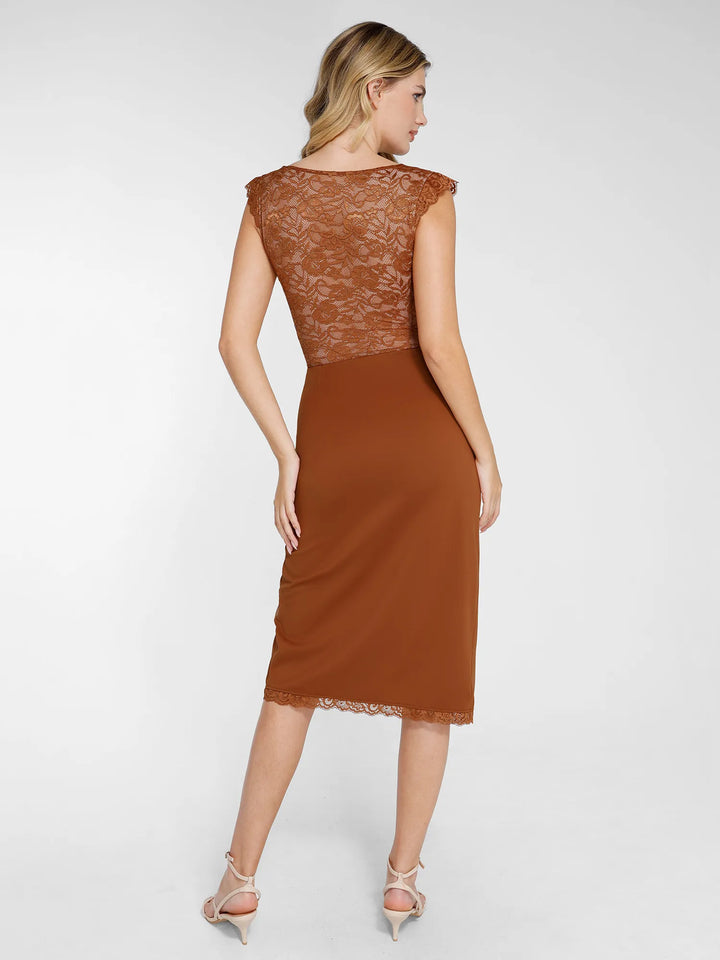 Shapewear Sculpting Lace Bodysuit or Midi Skirt or Shrug