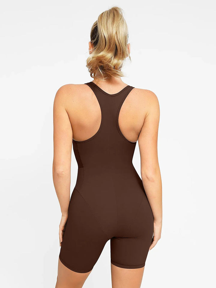 Shapewear Slimming Racerback Romper